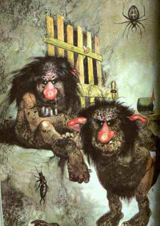 ... dans une trappe de trolls.